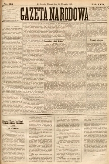 Gazeta Narodowa. 1885, nr 210