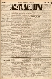 Gazeta Narodowa. 1885, nr 219