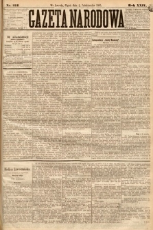 Gazeta Narodowa. 1885, nr 224