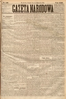 Gazeta Narodowa. 1885, nr 229