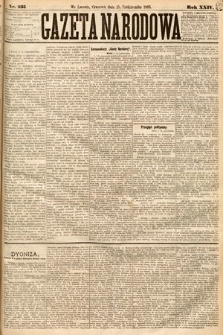 Gazeta Narodowa. 1885, nr 235