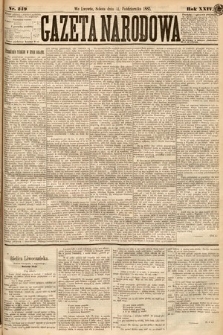 Gazeta Narodowa. 1885, nr 249