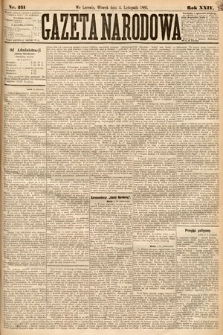Gazeta Narodowa. 1885, nr 251