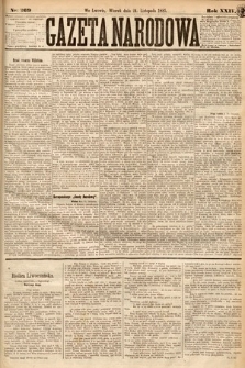 Gazeta Narodowa. 1885, nr 269