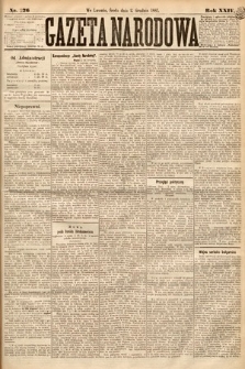Gazeta Narodowa. 1885, nr 276