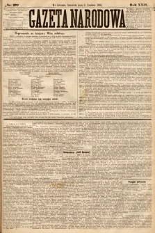 Gazeta Narodowa. 1885, nr 277