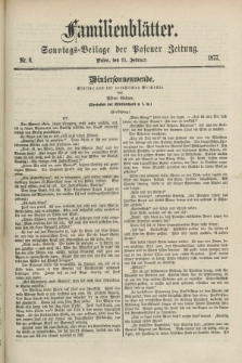 Familienblätter : Sonntags-Beilage der Posener Zeitung. 1877, Nr. 6 (11 Februar)