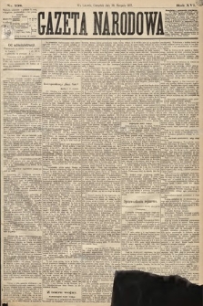 Gazeta Narodowa. 1877, nr 198