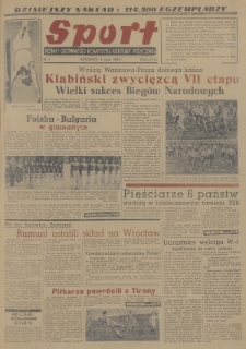 Sport : pismo Głównego Komitetu Kultury Fizycznej. 1950, nr 2