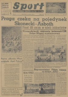 Sport : pismo Głównego Komitetu Kultury Fizycznej. 1950, nr 13