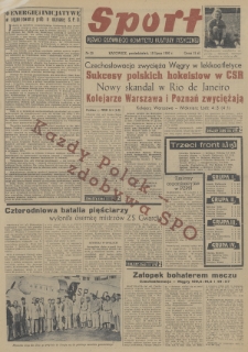 Sport : pismo Głównego Komitetu Kultury Fizycznej. 1950, nr 20
