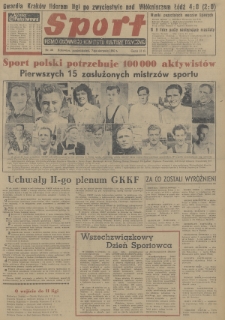 Sport : pismo Głównego Komitetu Kultury Fizycznej. 1950, nr 28