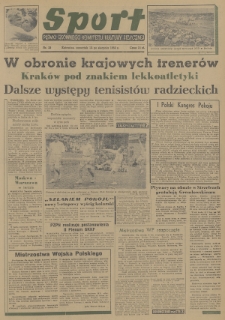 Sport : pismo Głównego Komitetu Kultury Fizycznej. 1950, nr 29