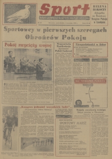 Sport : pismo Głównego Komitetu Kultury Fizycznej. 1950, nr 36