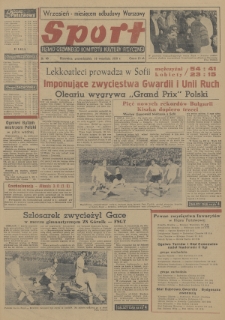 Sport : pismo Głównego Komitetu Kultury Fizycznej. 1950, nr 40