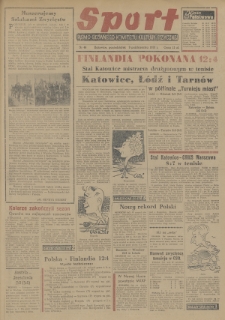 Sport : pismo Głównego Komitetu Kultury Fizycznej. 1950, nr 46