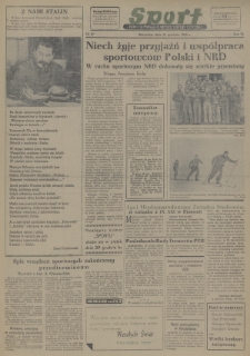 Sport : pismo Głównego Komitetu Kultury Fizycznej. 1950, nr 67