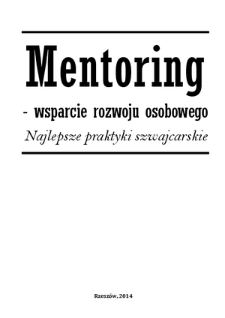 Mentoring - wsparcie rozwoju osobowego najlepsze praktyki szwajcarskie