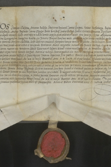 Dokument ławników krakowskich dotyczący sprzedaży Andrzejowi Fogelwederowi kamienicy na Rynku krakowskim przez Stanisława Czeczotkę