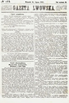 Gazeta Lwowska. 1866, nr 175