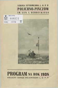 Program na Rok 1938