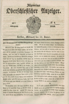 Allgemeiner Oberschlesischer Anzeiger. Jg.44, № 4 (14 Januar 1846)