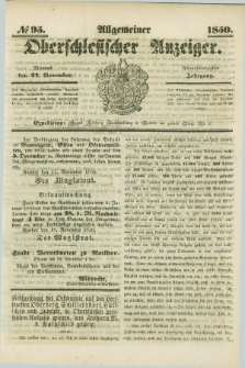 Allgemeiner Oberschlesischer Anzeiger. Jg.48, № 95 (27 November 1850)