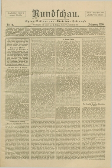 Rundschau : Extra=Beilage zur „Stettiner Zeitung”. 1890, Nr. 5