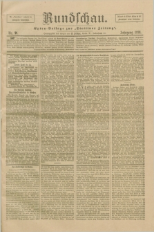 Rundschau : Extra=Beilage zur „Stettiner Zeitung”. 1891, Nr. 7