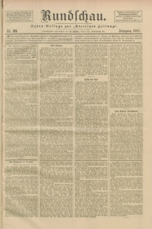 Rundschau : Extra=Beilage der „Stettiner Zeitung”. 1893, Nr. 11