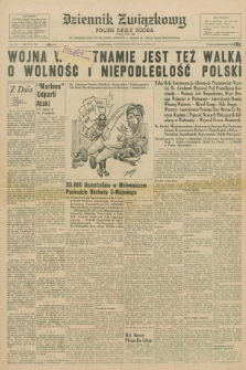 Dziennik Związkowy = Polish Daily Zgoda : an American daily in the Polish language – member of United Press International. R.59, No. 108 (8 maja 1967)