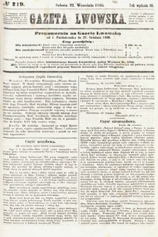 Gazeta Lwowska. 1866, nr 219
