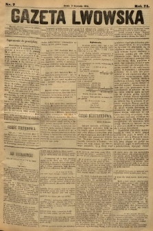 Gazeta Lwowska. 1884, nr 7
