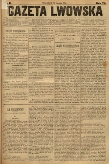Gazeta Lwowska. 1884, nr 11
