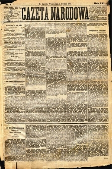 Gazeta Narodowa. 1882, nr 2