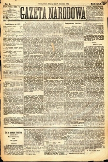 Gazeta Narodowa. 1882, nr 5