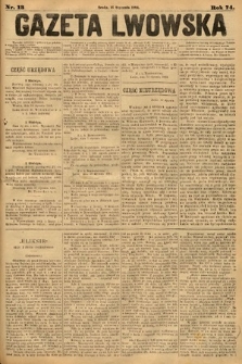 Gazeta Lwowska. 1884, nr 13