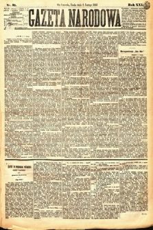 Gazeta Narodowa. 1882, nr 31