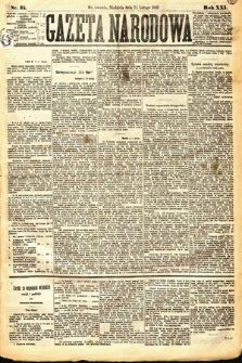 Gazeta Narodowa. 1882, nr 35