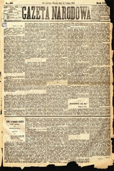 Gazeta Narodowa. 1882, nr 36