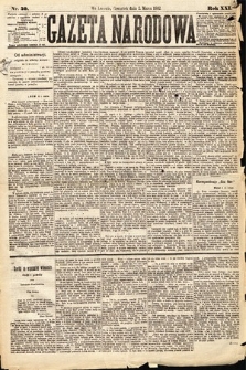 Gazeta Narodowa. 1882, nr 50