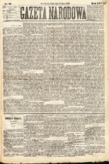 Gazeta Narodowa. 1882, nr 67
