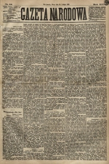 Gazeta Narodowa. 1880, nr 44