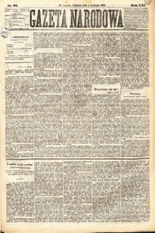 Gazeta Narodowa. 1882, nr 76