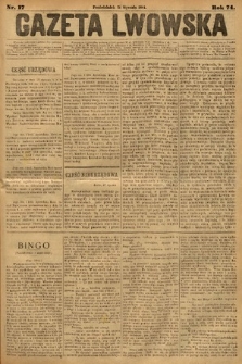 Gazeta Lwowska. 1884, nr 17