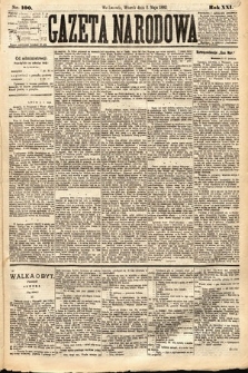Gazeta Narodowa. 1882, nr 100