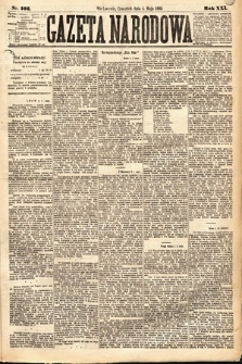 Gazeta Narodowa. 1882, nr 102