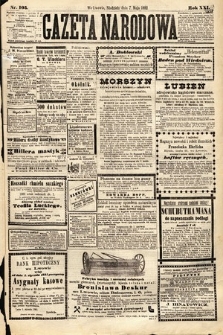 Gazeta Narodowa. 1882, nr 105