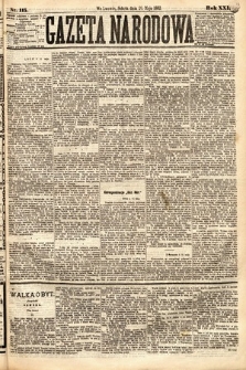 Gazeta Narodowa. 1882, nr 115