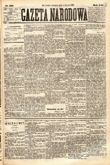 Gazeta Narodowa. 1882, nr 124